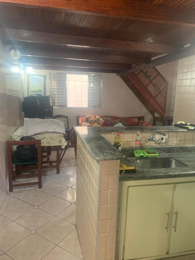 Apartamento Duplex Frente Para O Mar Mongaguá Buitenkant foto